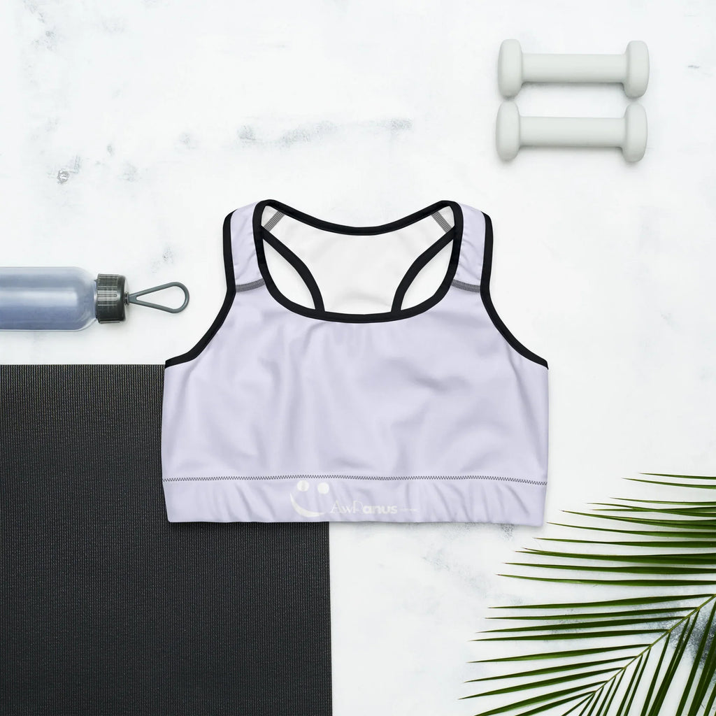 Sports Bra Sports Bra AwRans Clothing all-over-print-sports-bra-black-front-68db5461a9173
