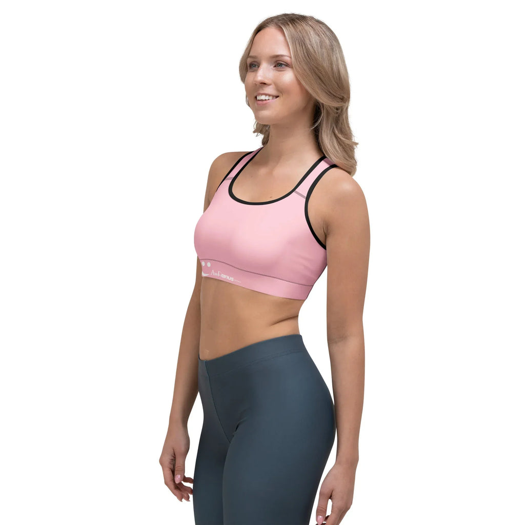Sports Bra Sports Bra AwRans Clothing all-over-print-sports-bra-black-left-68db5b6cc9862
