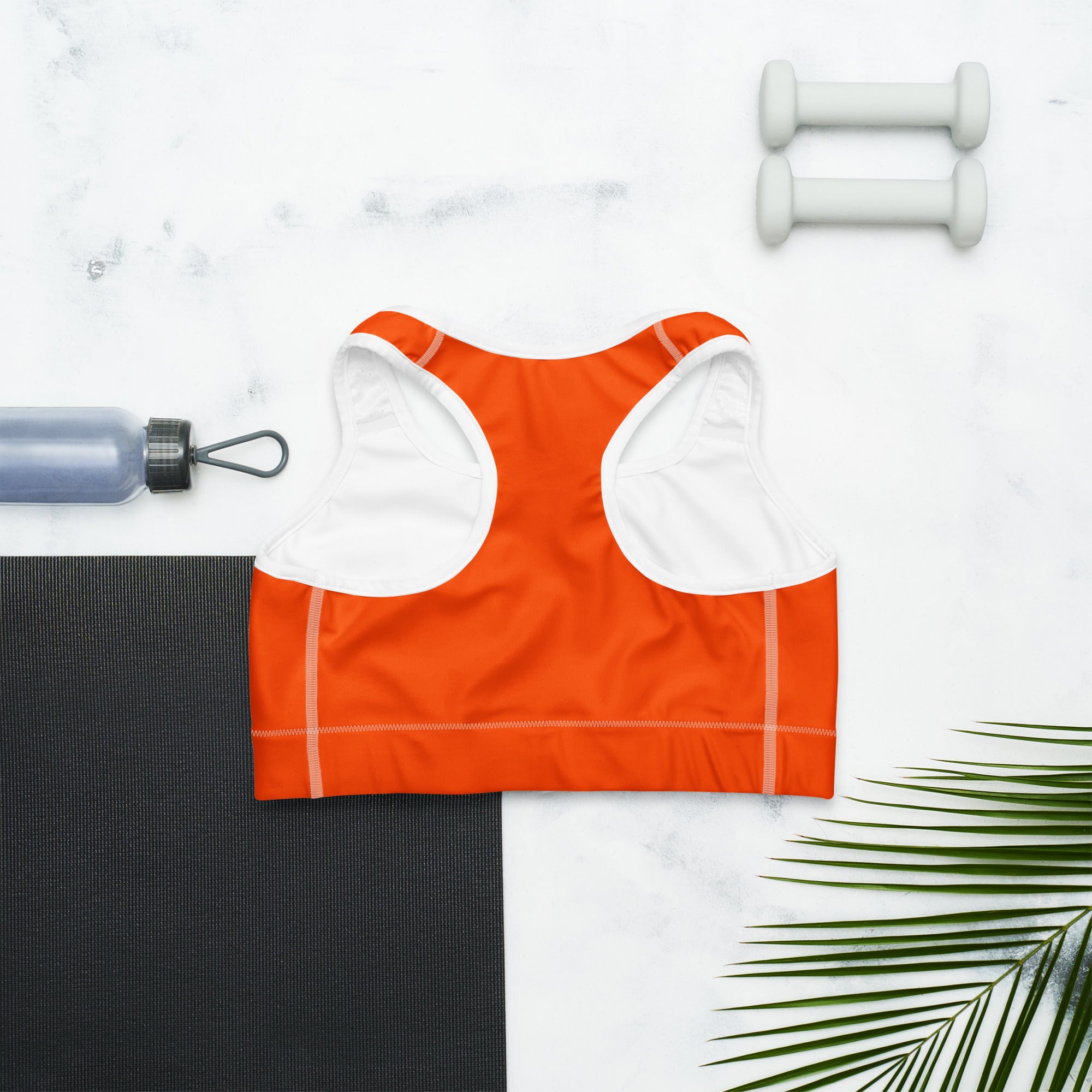 Sports Bra Sports Bra AwRans Clothing all-over-print-sports-bra-white-back-67ebec034a139
