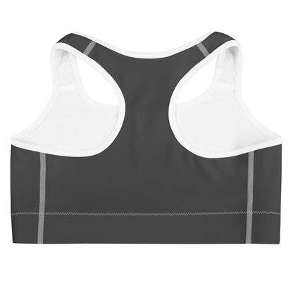 Sports Bra - Charcoal-Gray - AwRans Clothing