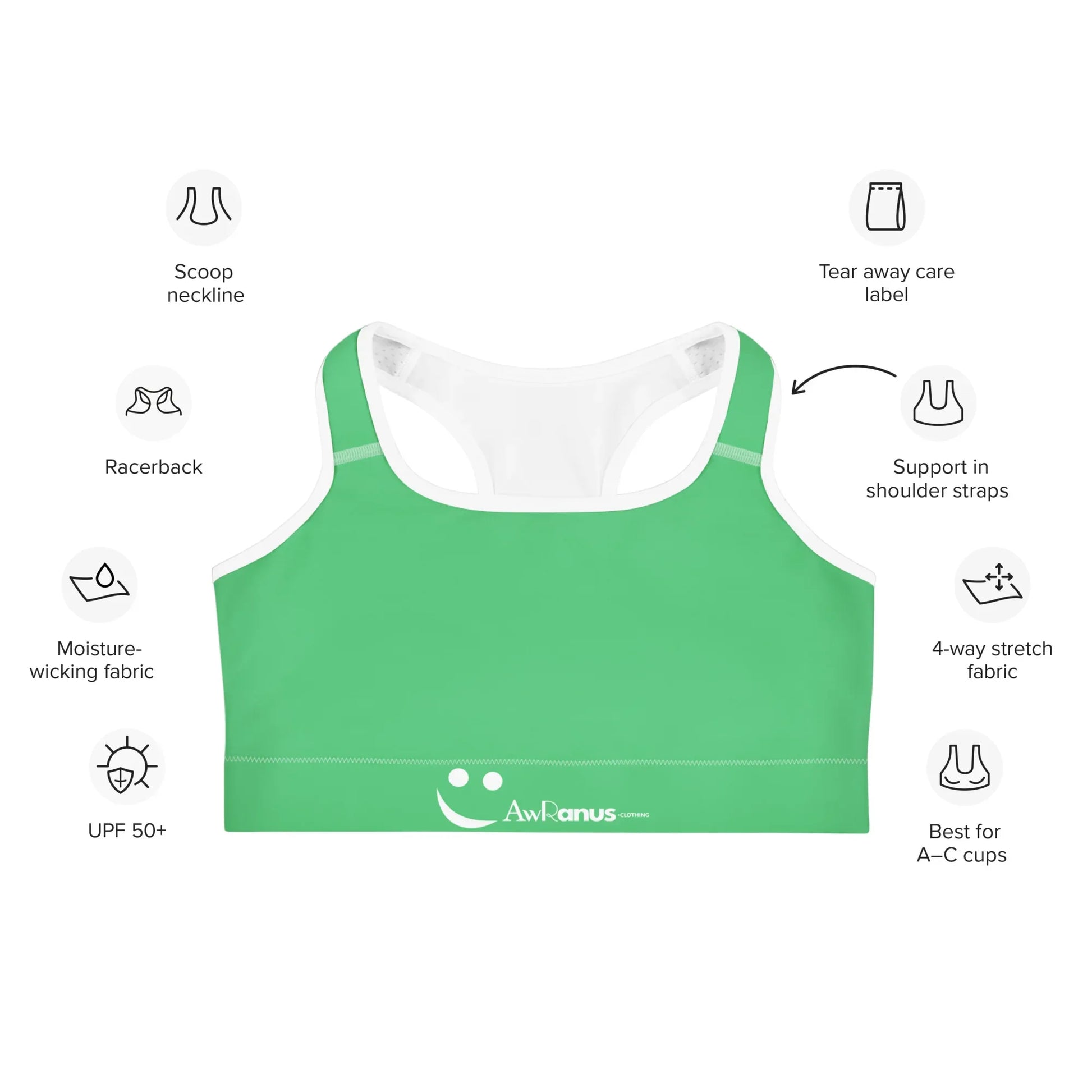 Sports Bra - AwRans Clothing