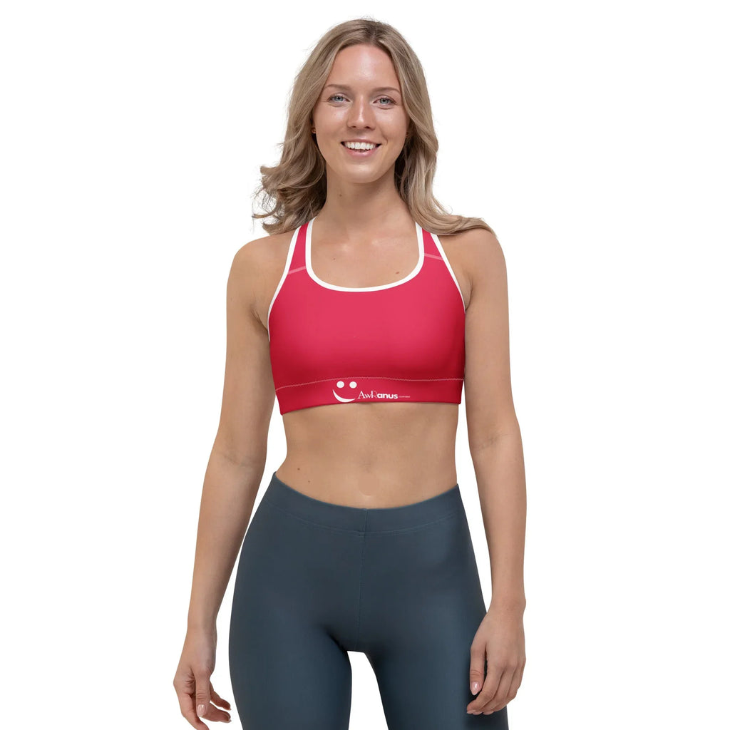 Sports Bra Sports Bra AwRans Clothing all-over-print-sports-bra-white-front-67ebfa5f4b03b