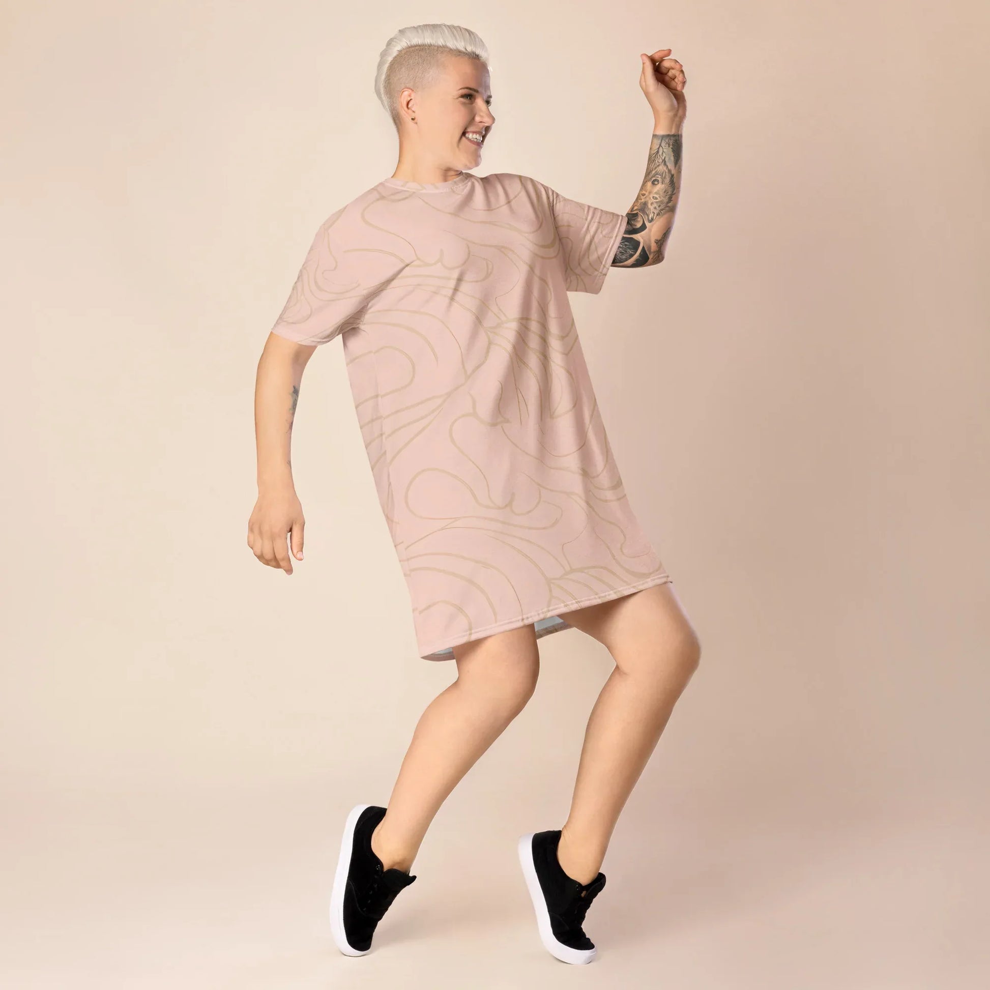 T-Shirt Dress - AwRans Clothing