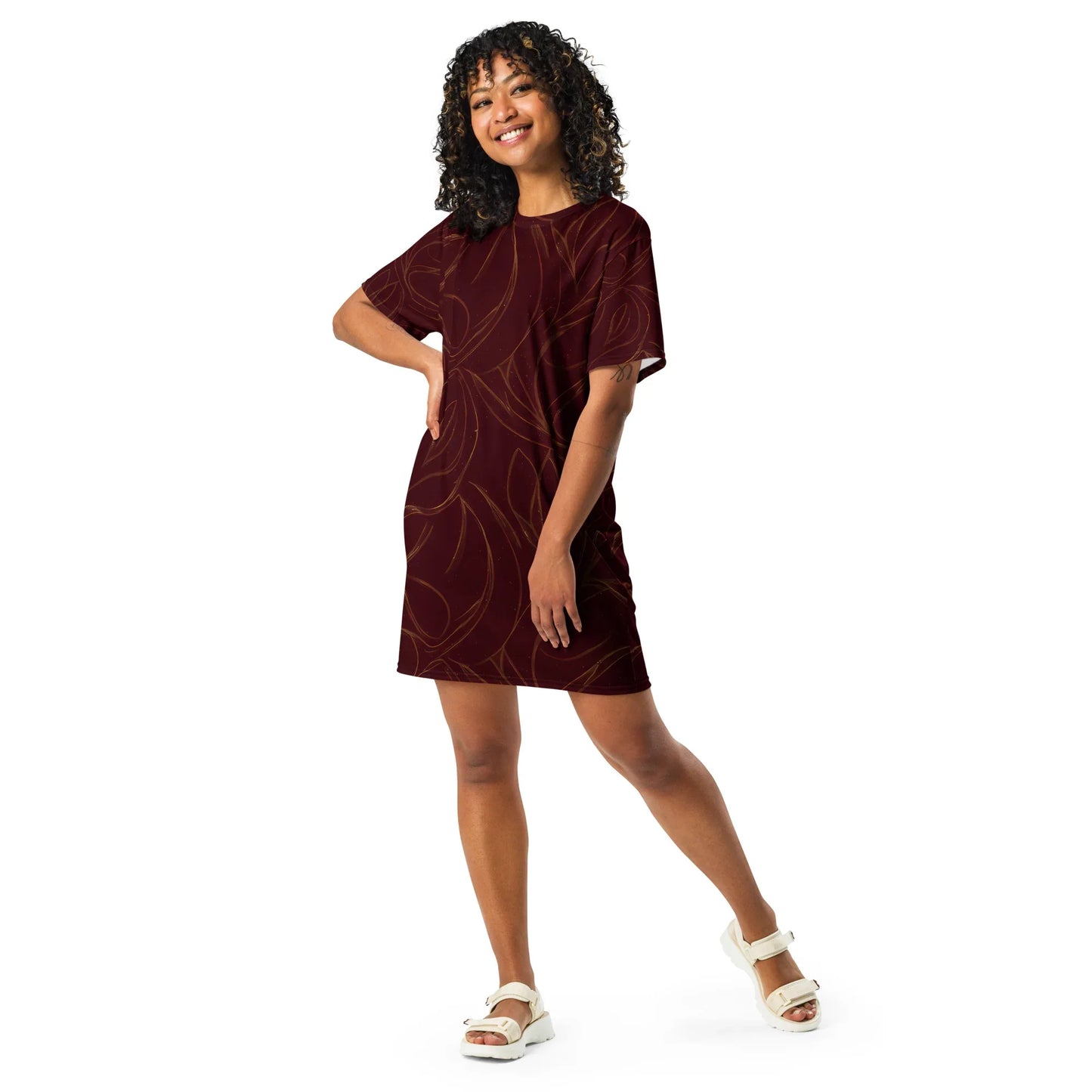 T-Shirt Dress - AwRans Clothing