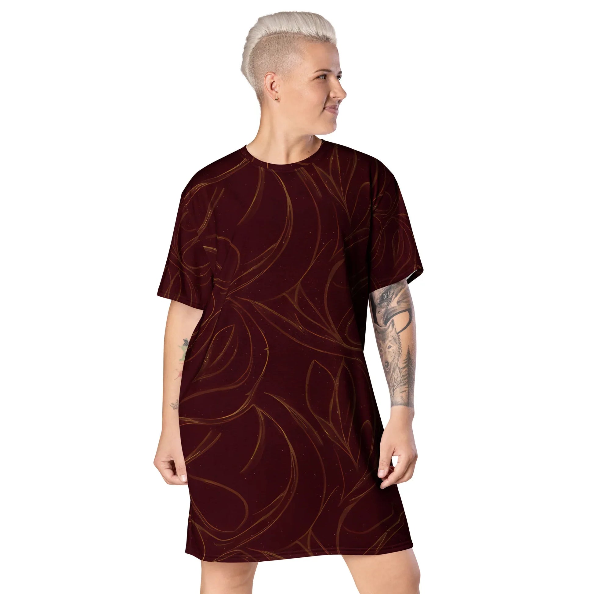 T-Shirt Dress - AwRans Clothing