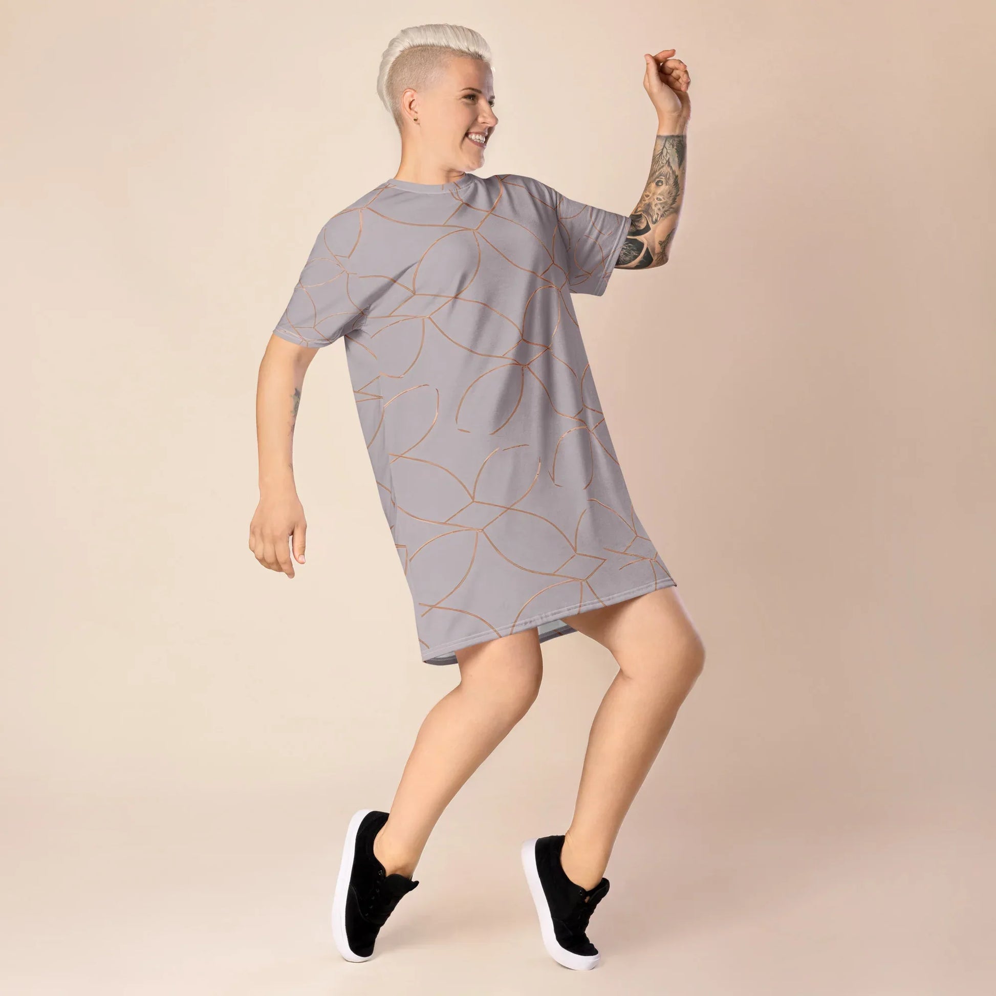 T-Shirt Dress - AwRans Clothing