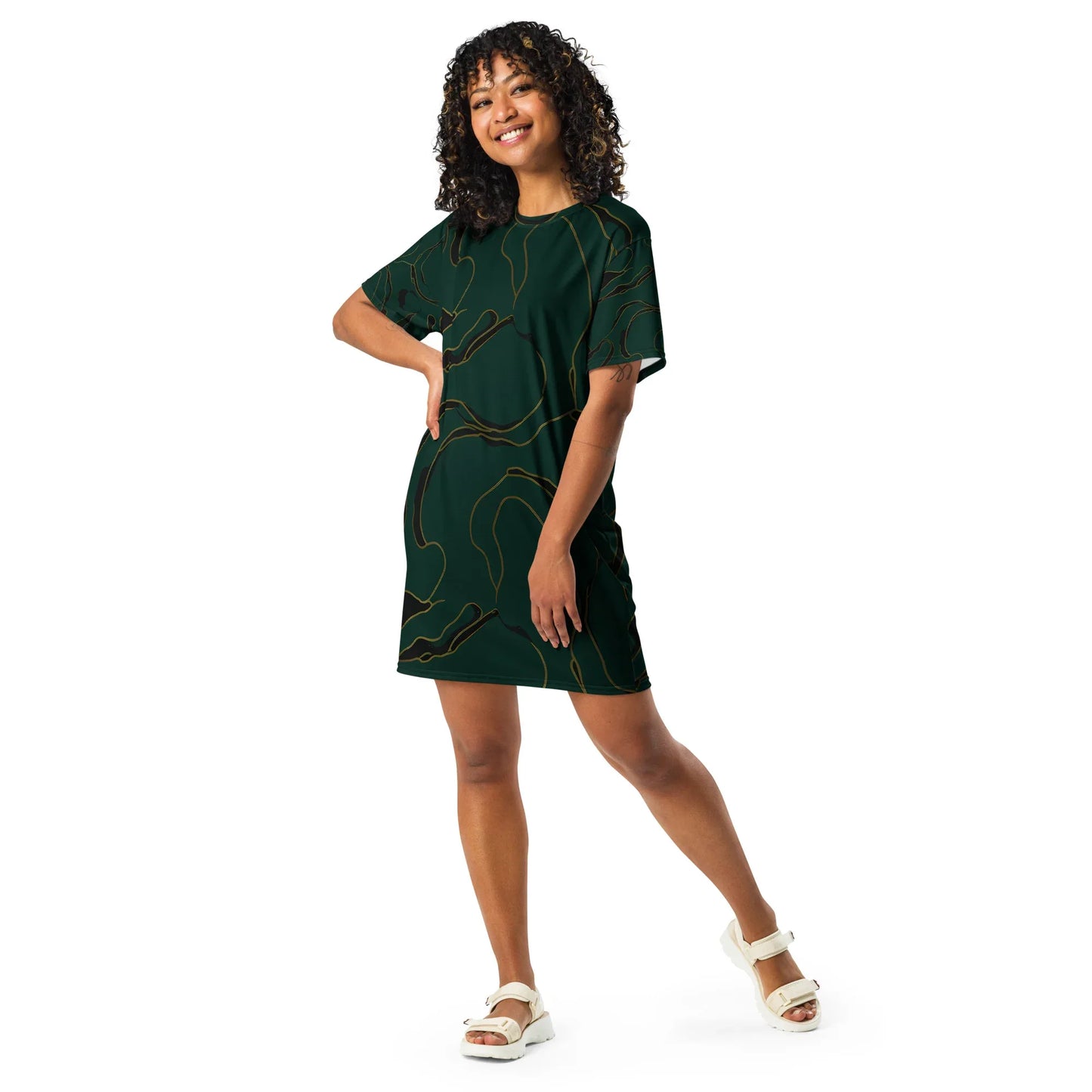 T-Shirt Dress - AwRans Clothing