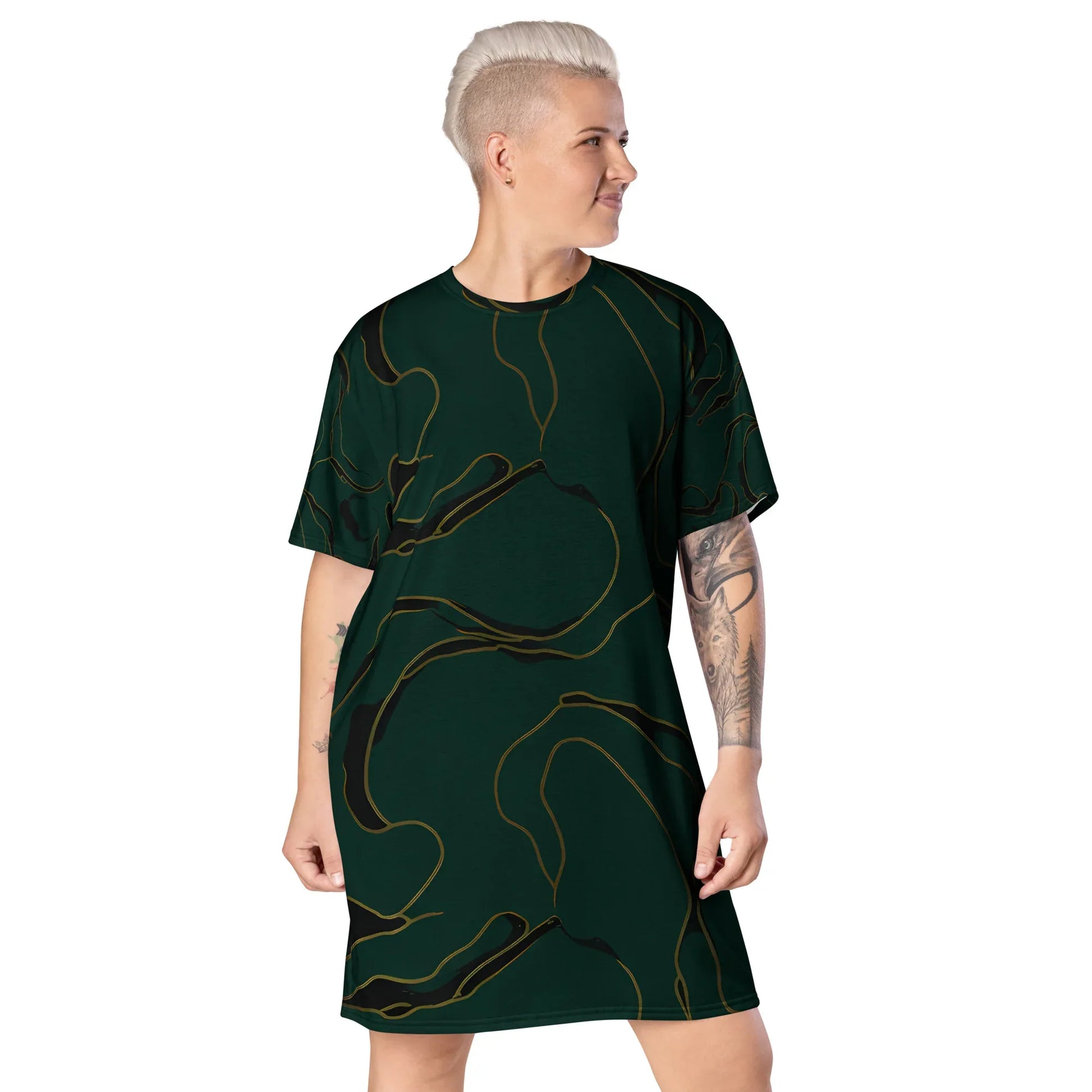 T-Shirt Dress - AwRans Clothing