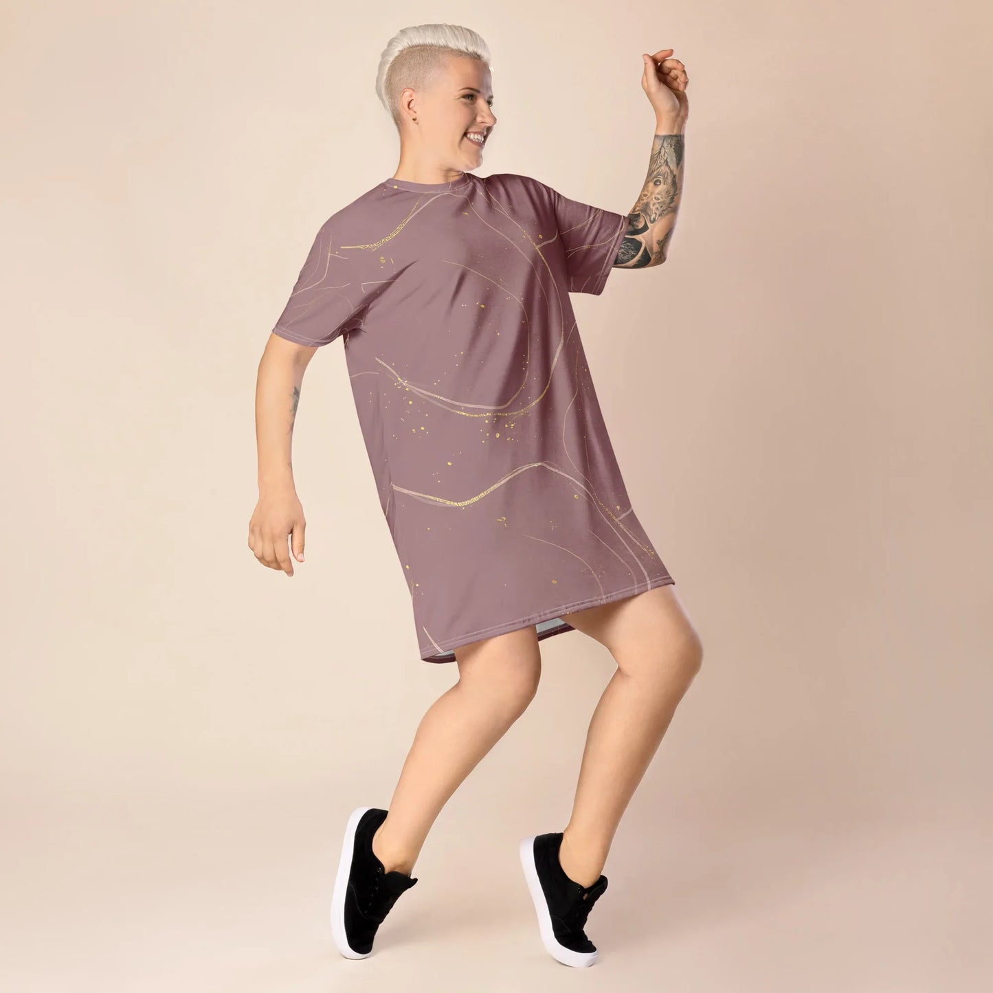 T-Shirt Dress - AwRans Clothing