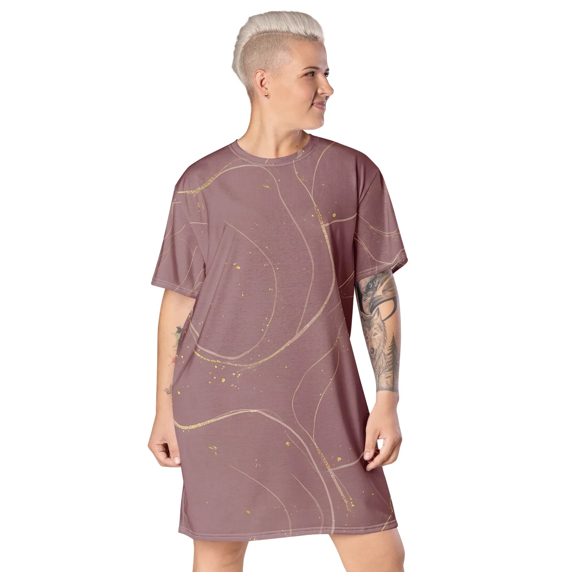 T-Shirt Dress - AwRans Clothing