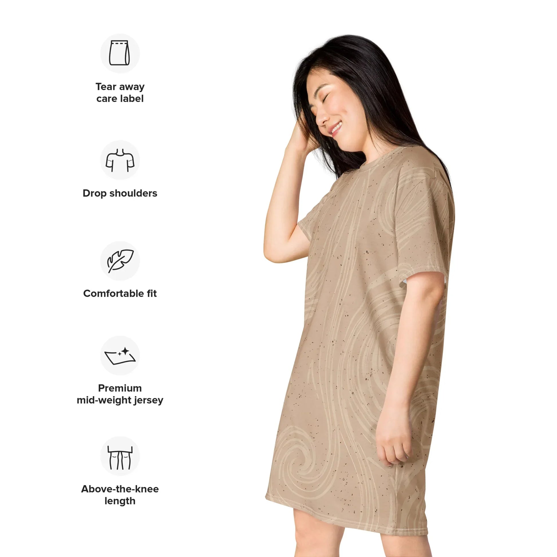 T-Shirt Dress - AwRans Clothing