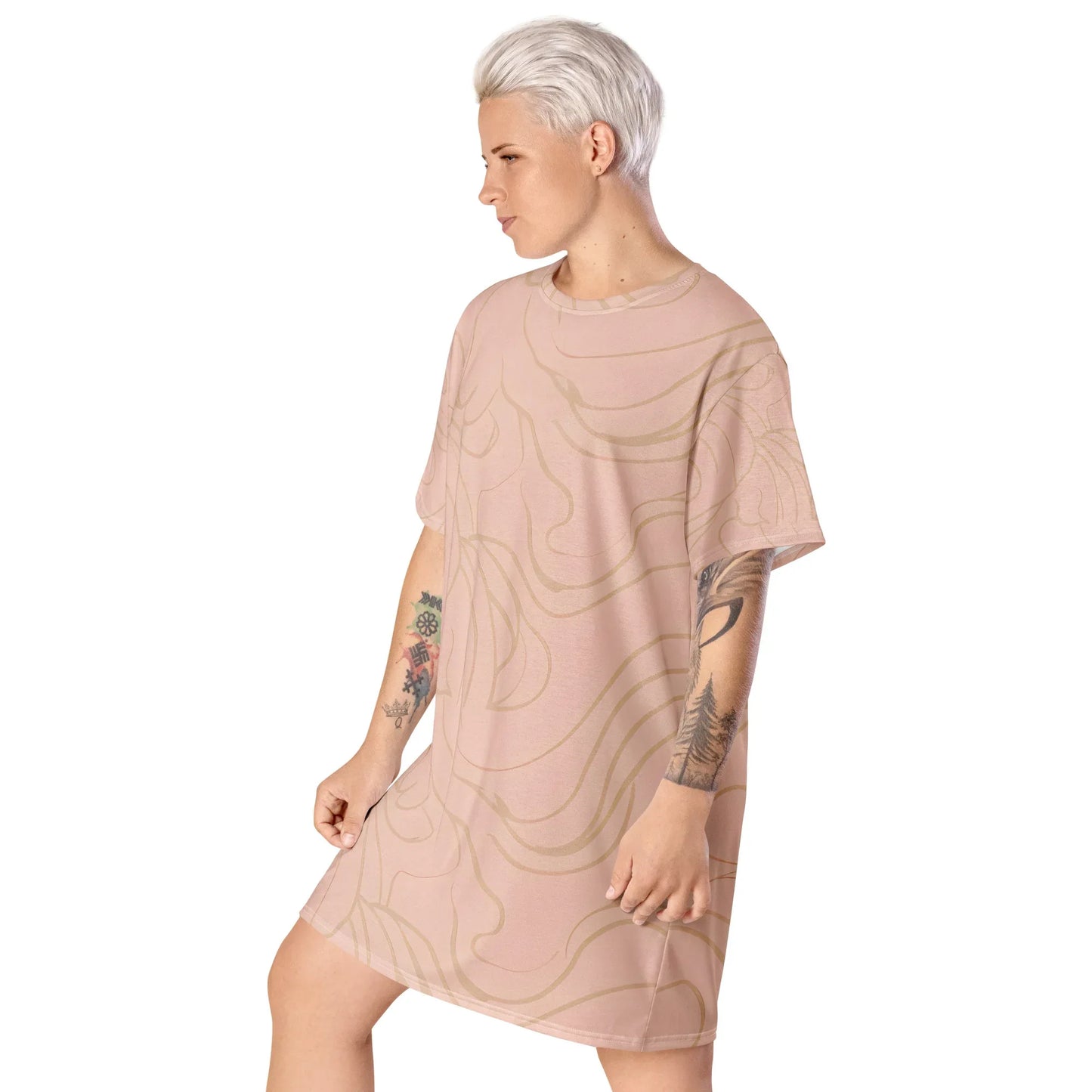 T-Shirt Dress - AwRans Clothing