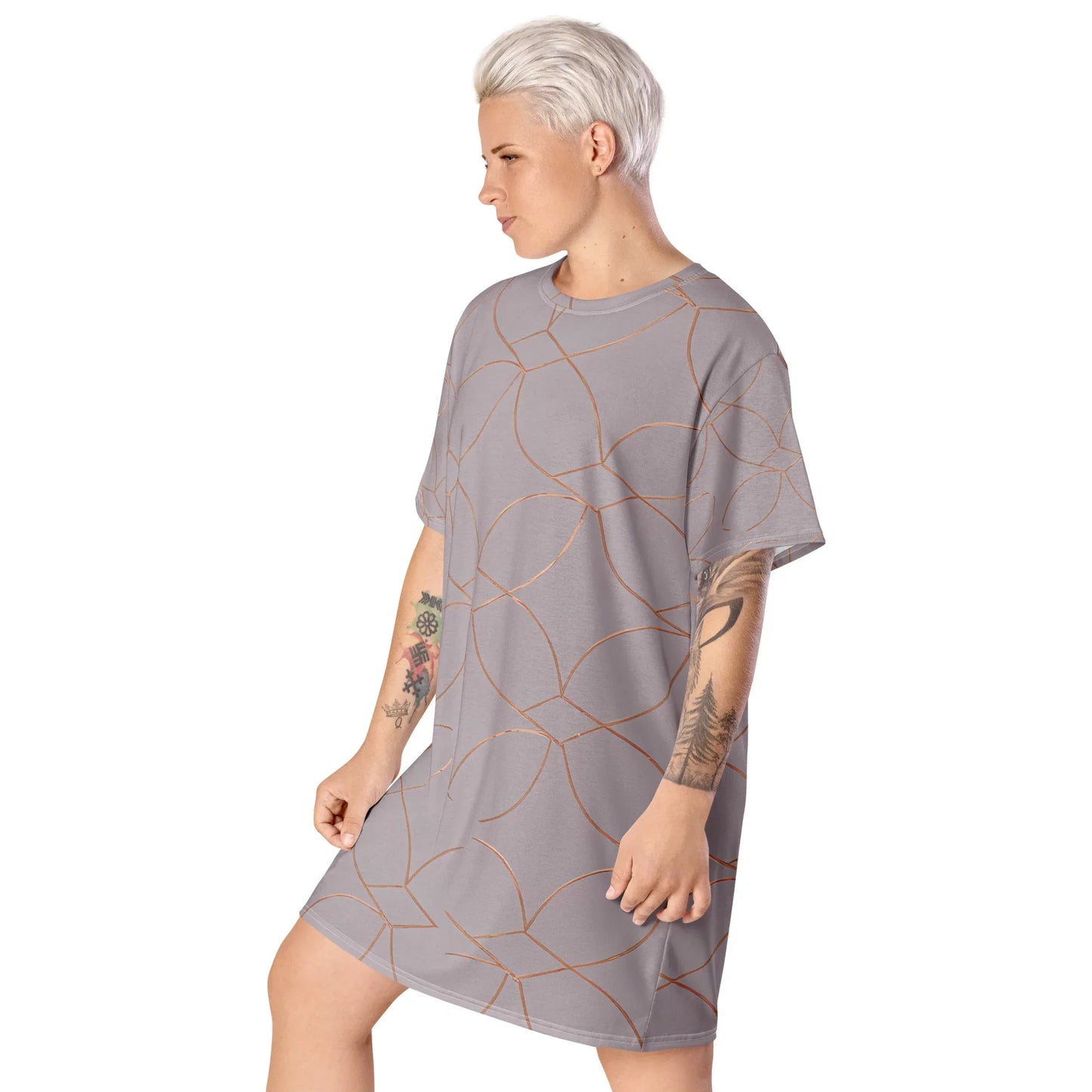 T-Shirt Dress - AwRans Clothing