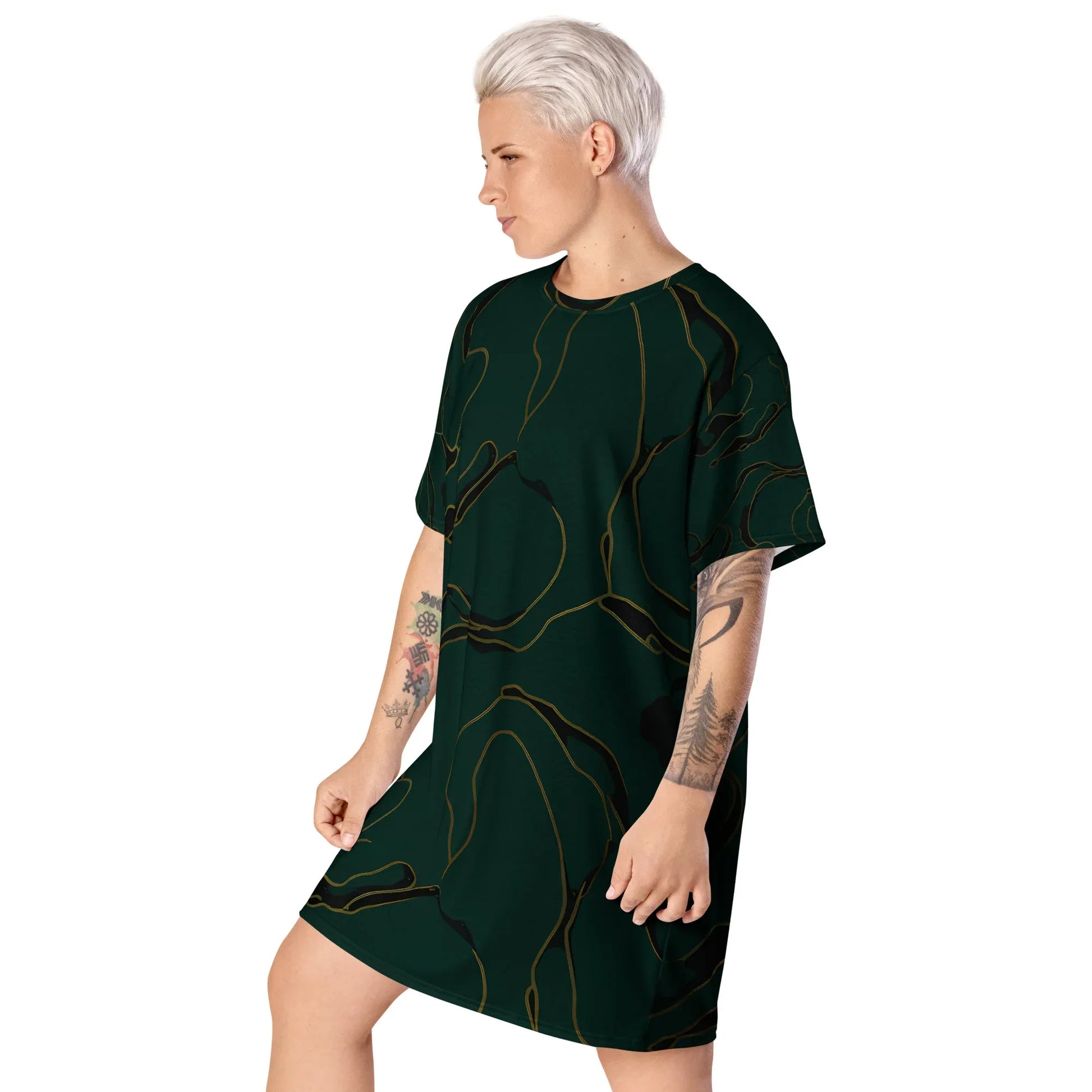 T-Shirt Dress - AwRans Clothing