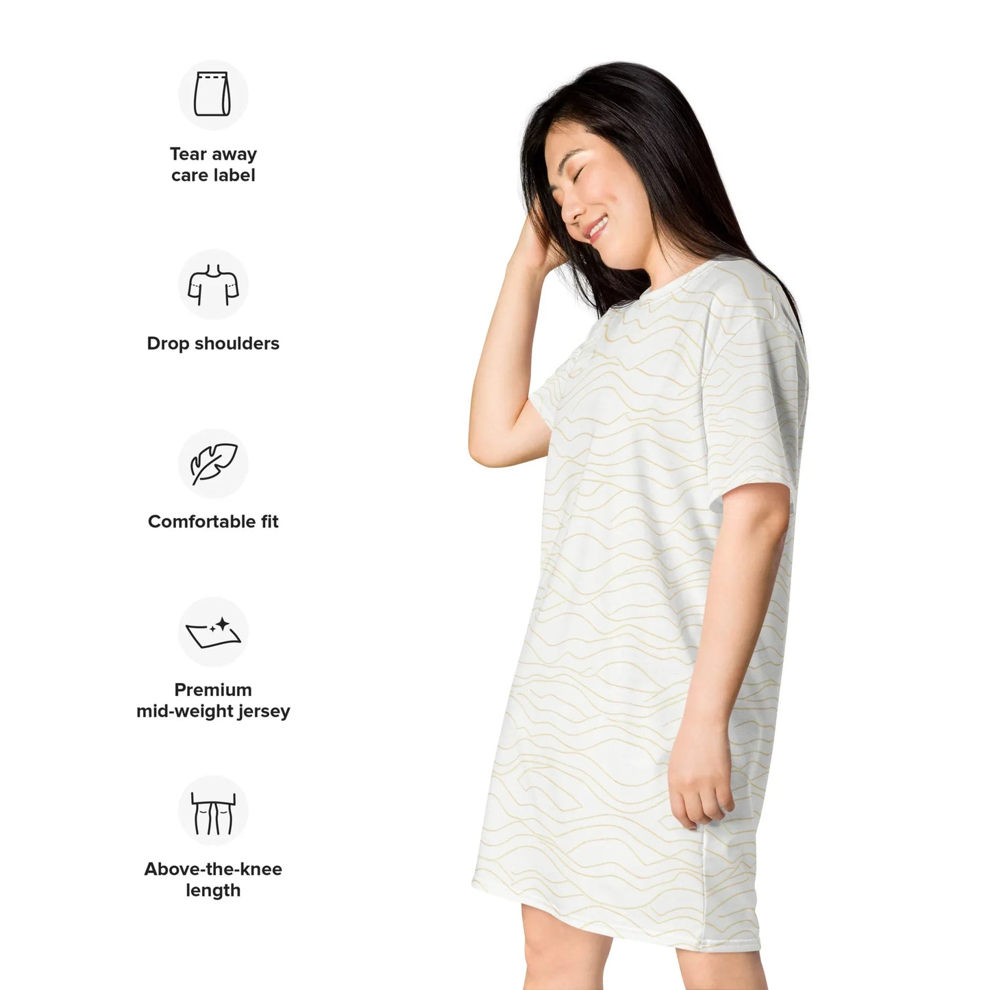 T-Shirt Dress - AwRans Clothing