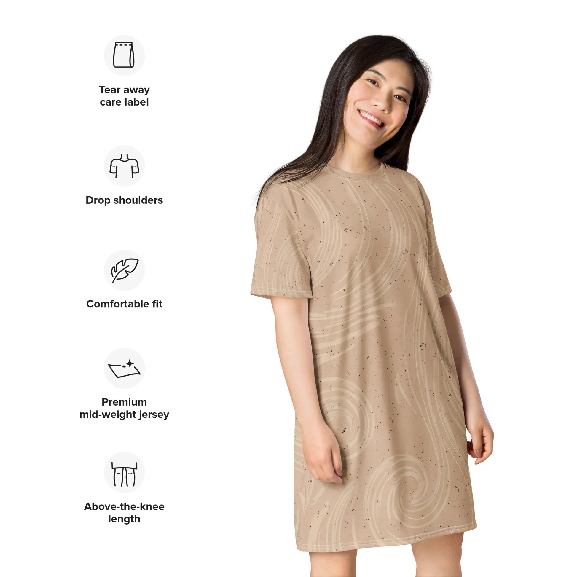 T-Shirt Dress - AwRans Clothing