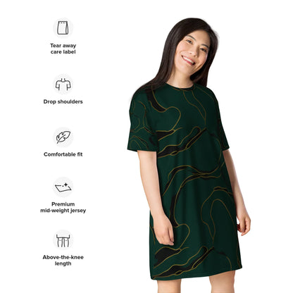 T-Shirt Dress - AwRans Clothing