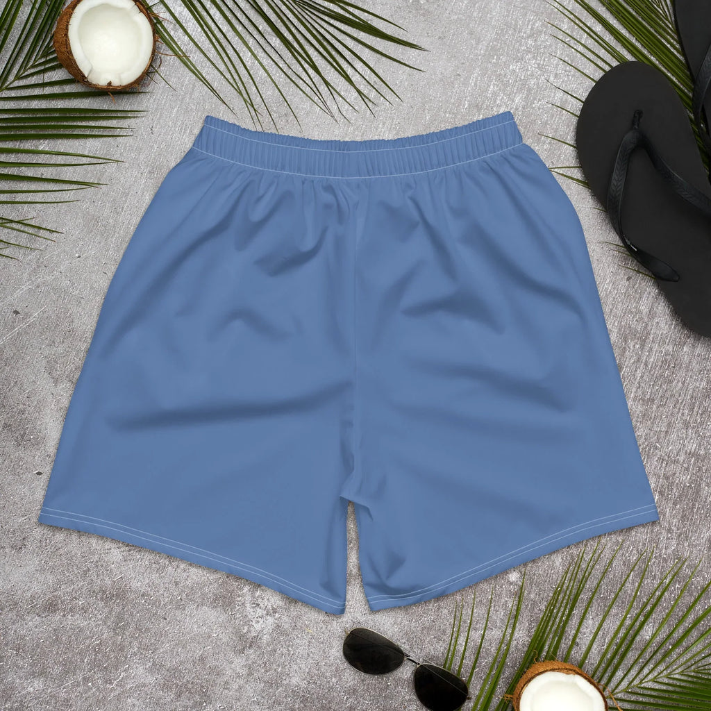 All-Over Print Unisex Athletic Long Shorts Long Shorts AwRans Clothing all-over-print-unisex-athletic-long-shorts-white-back-67534df644091