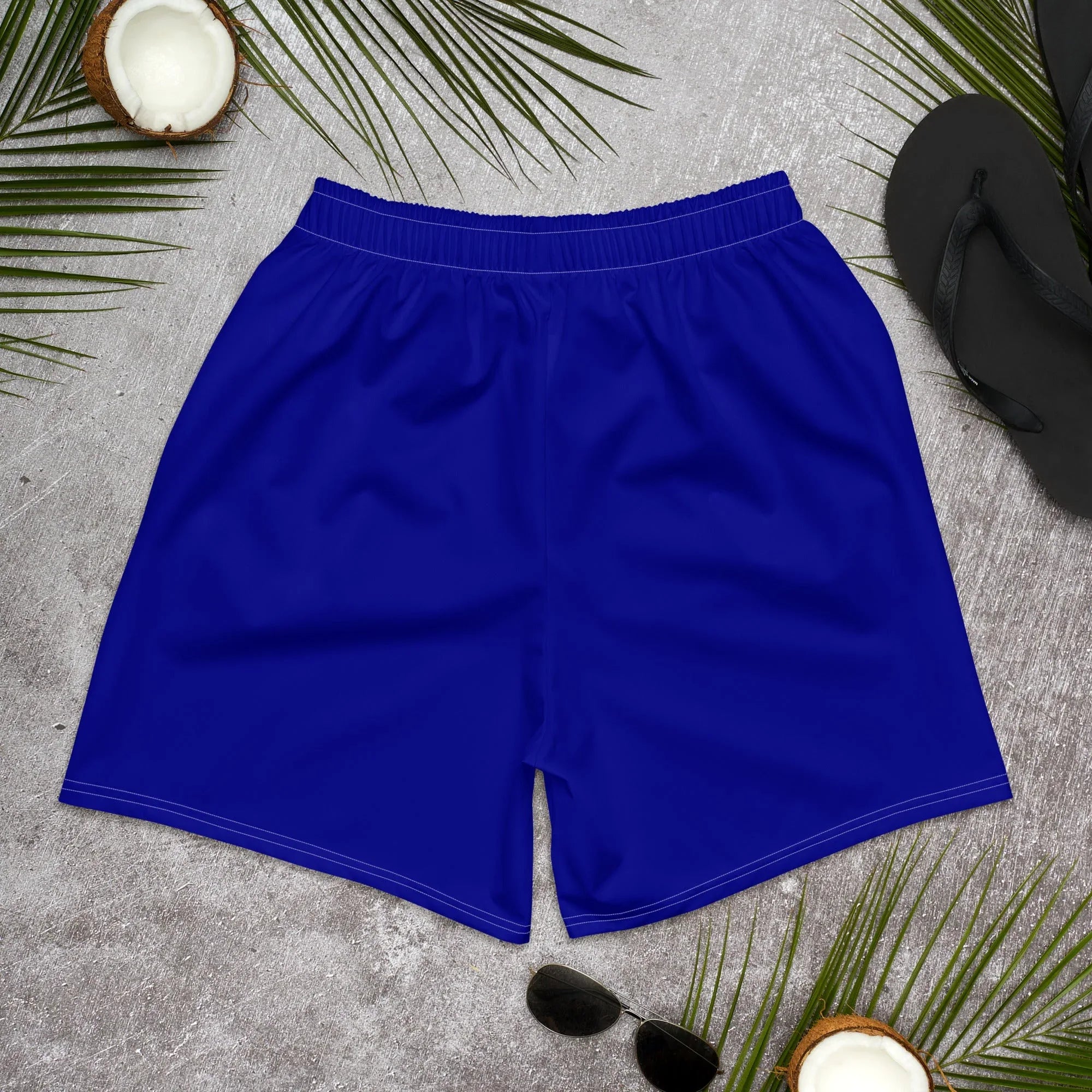 All-Over Print Unisex Athletic Long Shorts Long Shorts AwRans Clothing all-over-print-unisex-athletic-long-shorts-white-back-67535471040ea