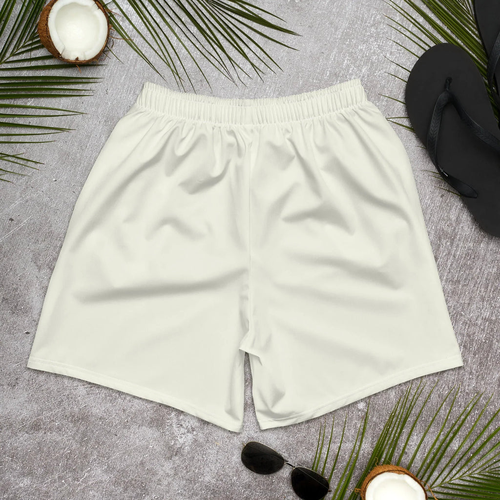 All-Over Print Unisex Athletic Long Shorts Long Shorts AwRans Clothing all-over-print-unisex-athletic-long-shorts-white-back-675356ccad347