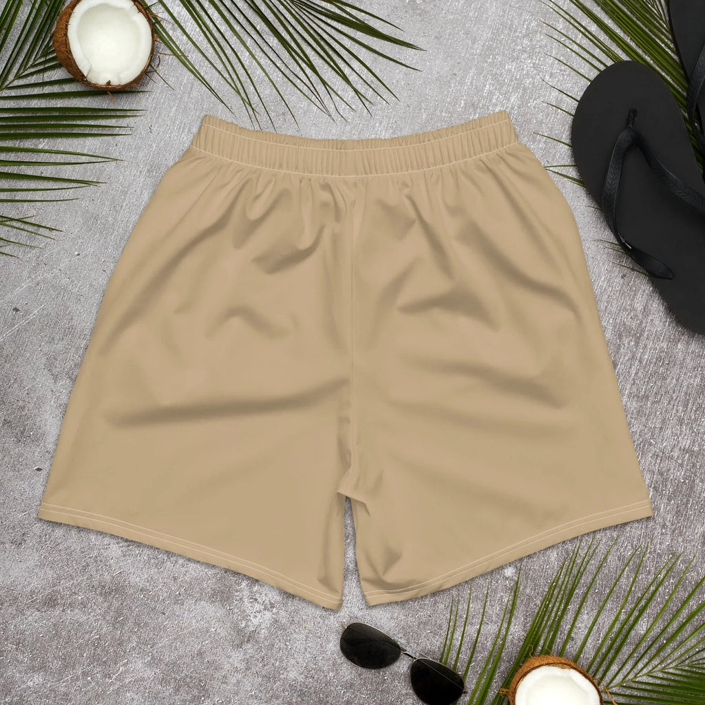 All-Over Print Unisex Athletic Long Shorts Long Shorts AwRans Clothing all-over-print-unisex-athletic-long-shorts-white-back-67535710c2b24