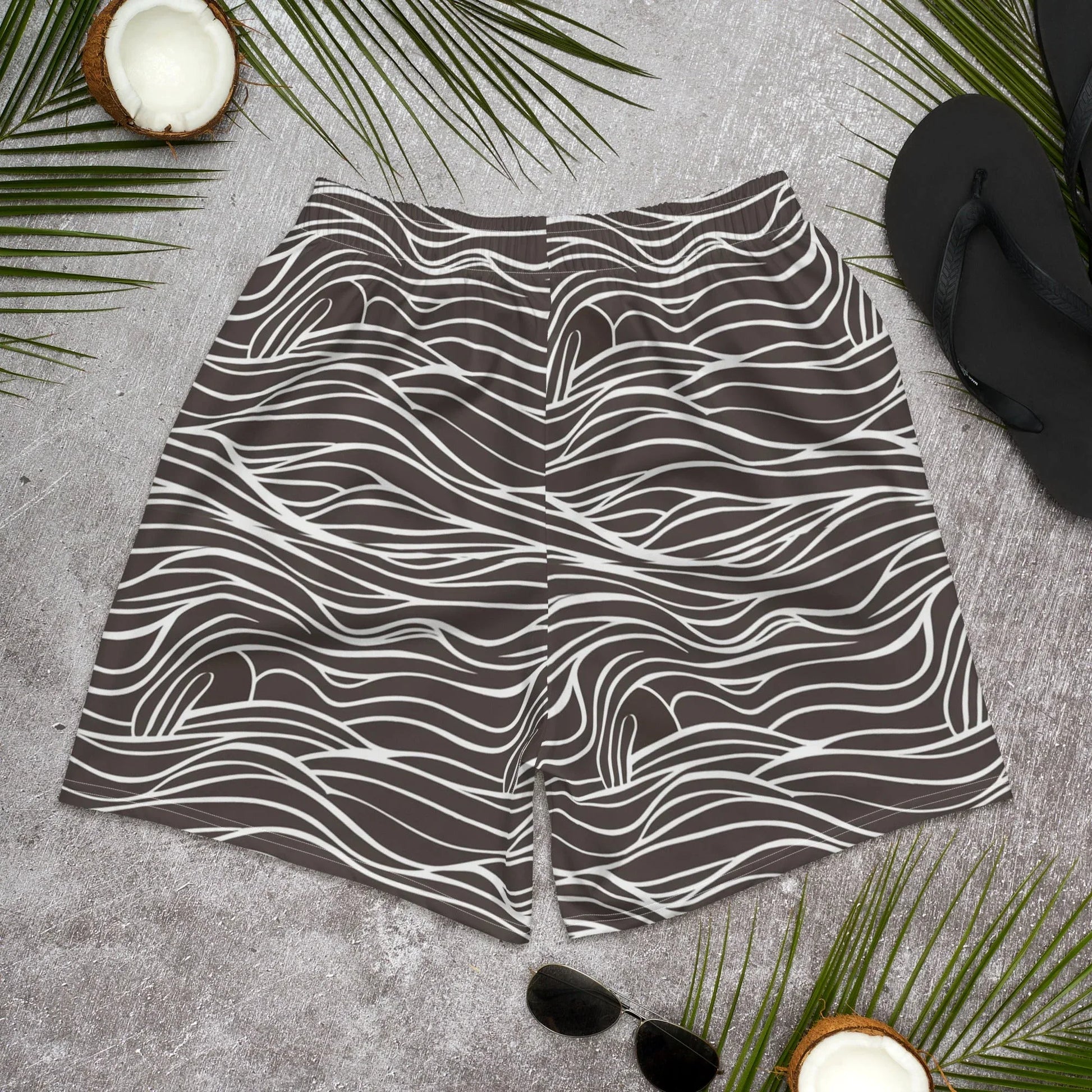 All-Over Print Unisex Athletic Long Shorts - AwRans Clothing