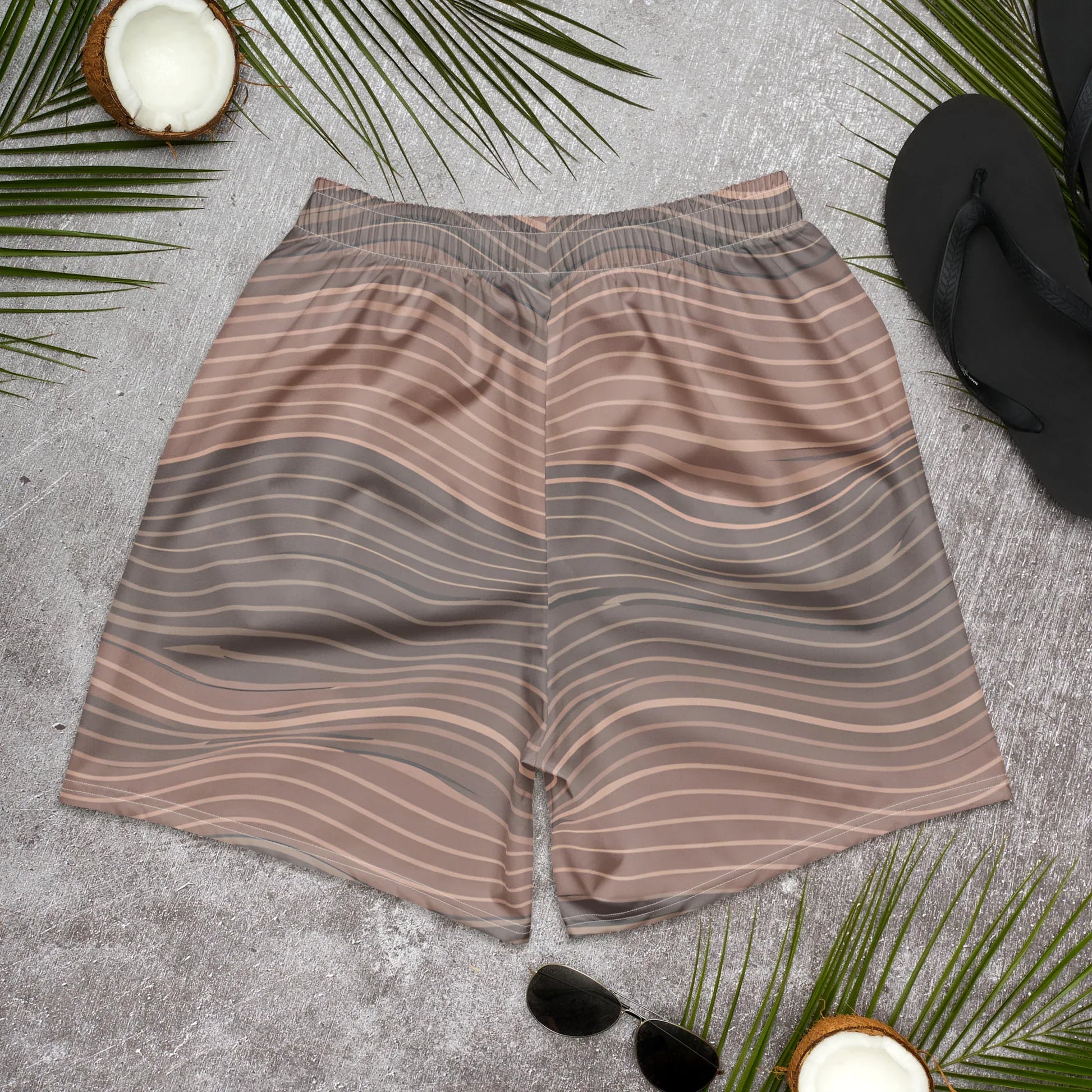 All-Over Print Unisex Athletic Long Shorts - AwRans Clothing