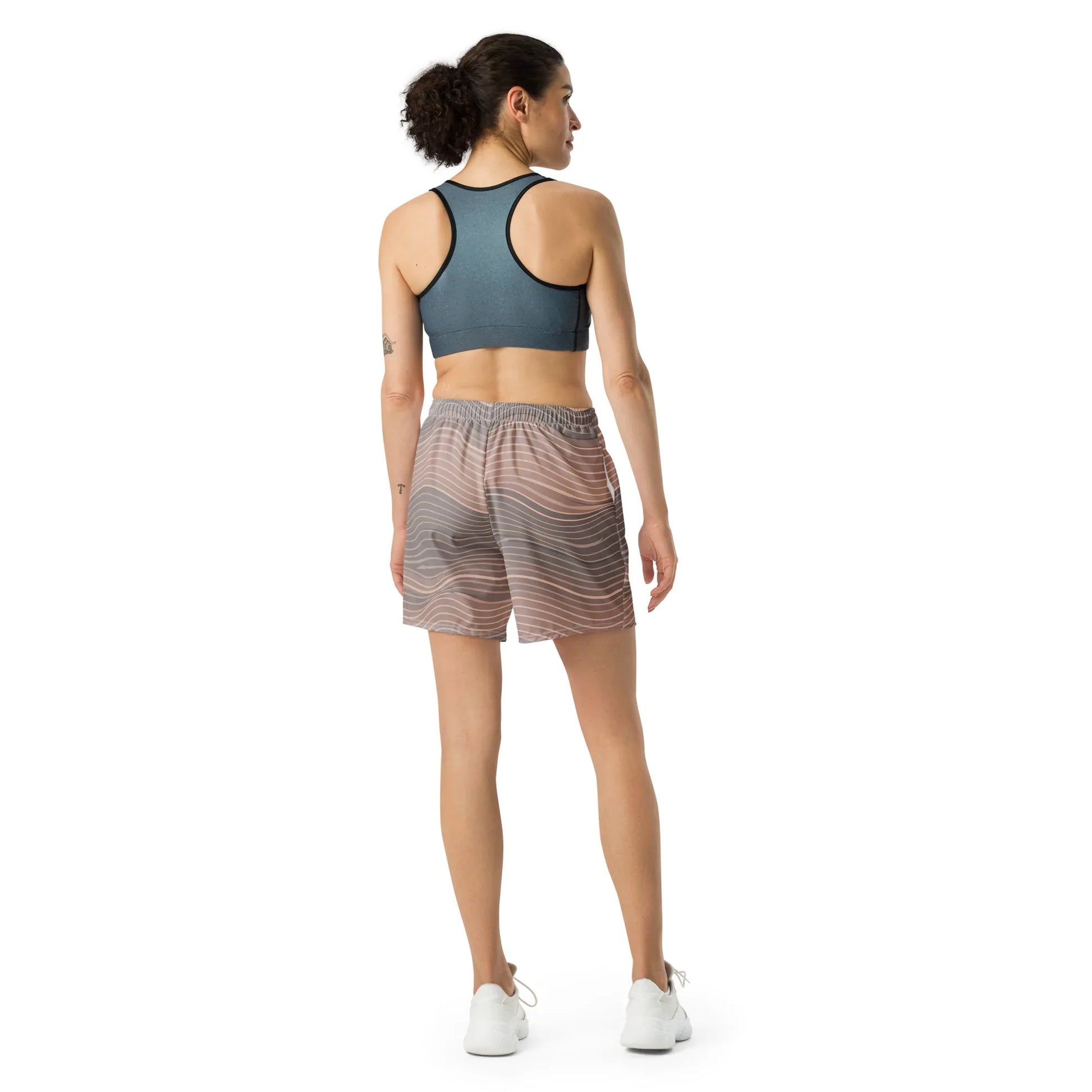 All-Over Print Unisex Athletic Long Shorts - AwRans Clothing