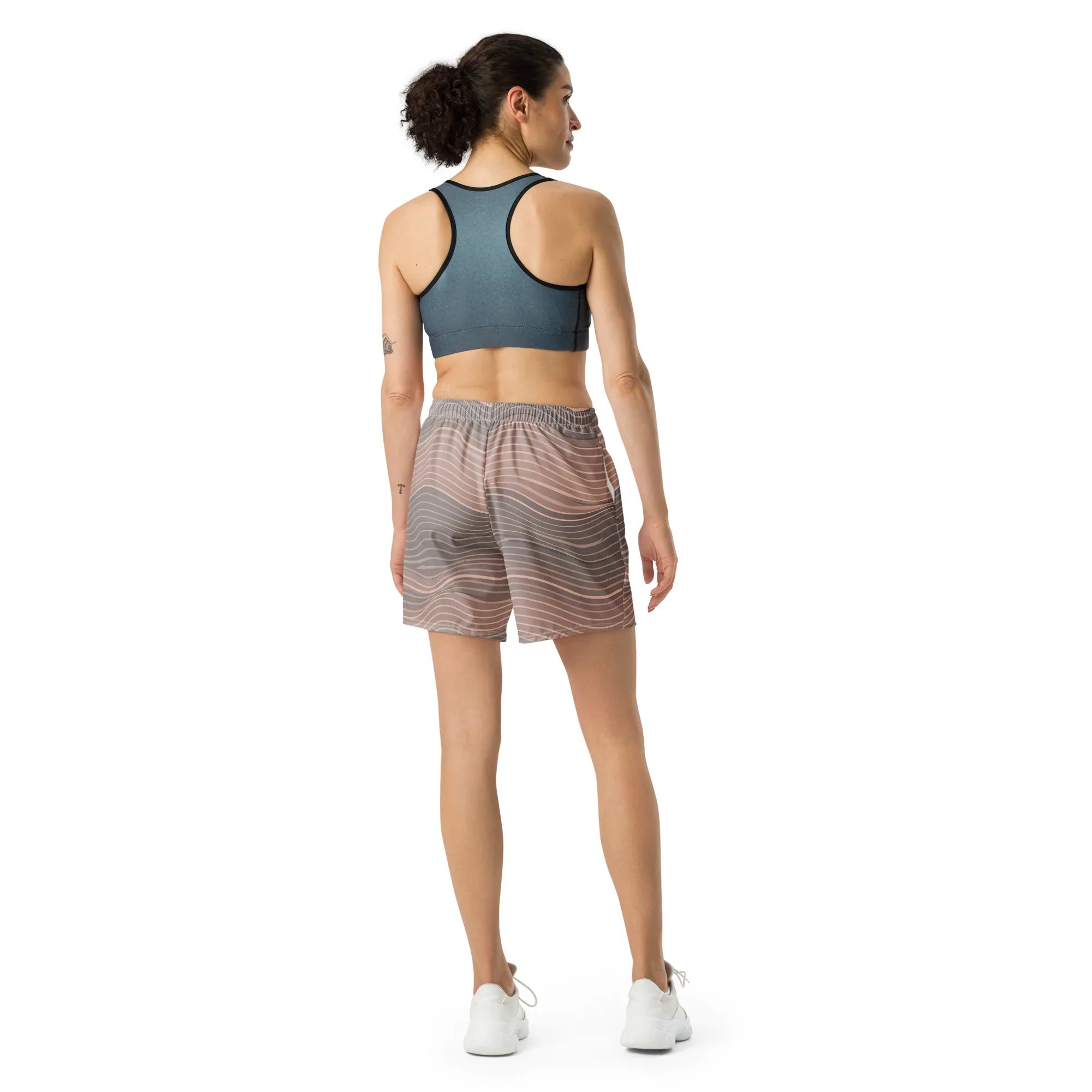 All-Over Print Unisex Athletic Long Shorts - AwRans Clothing