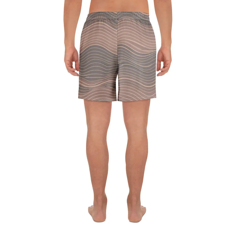 All-Over Print Unisex Athletic Long Shorts - AwRans Clothing