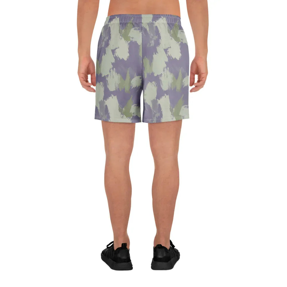 All-Over Print Unisex Athletic Long Shorts - AwRans Clothing