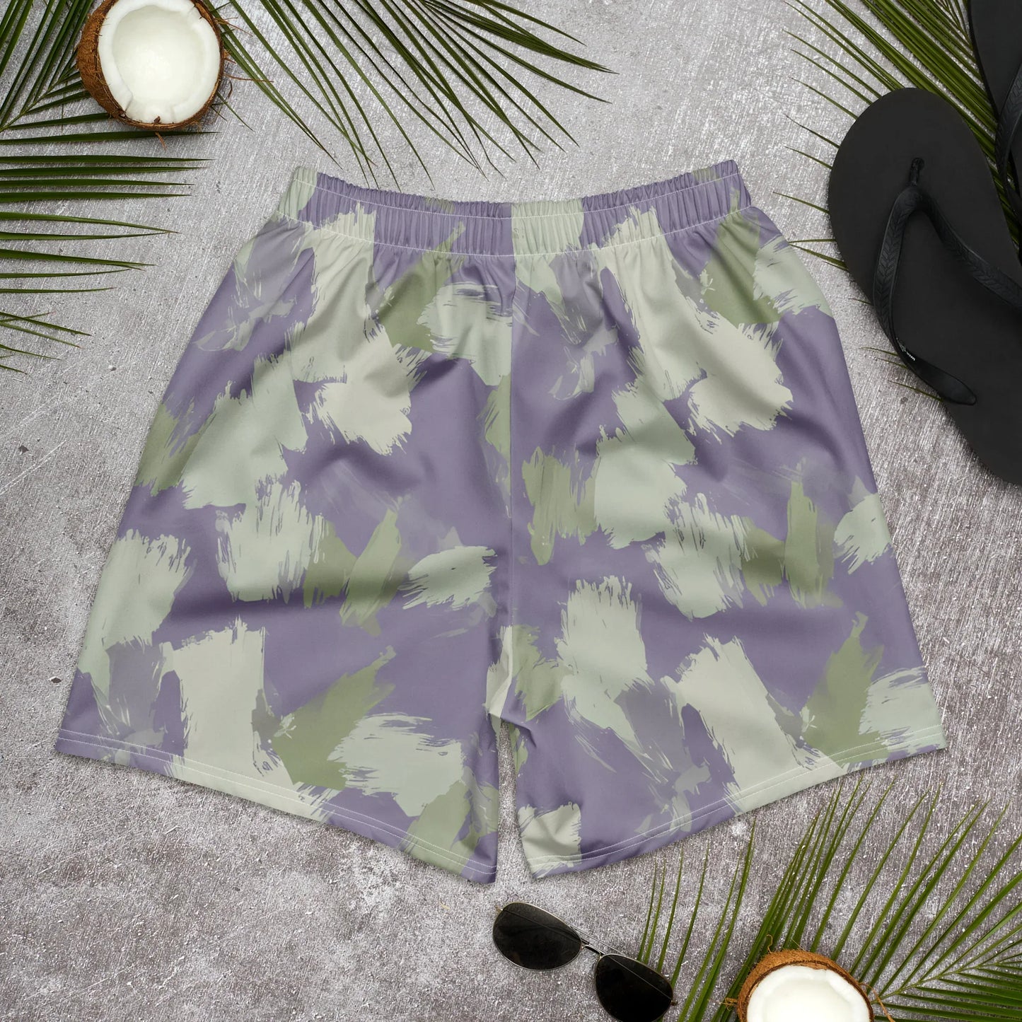 All-Over Print Unisex Athletic Long Shorts - AwRans Clothing