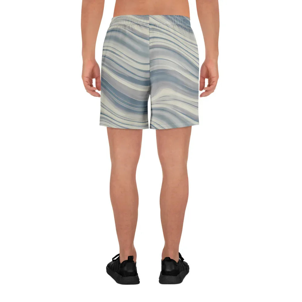 All-Over Print Unisex Athletic Long Shorts - AwRans Clothing