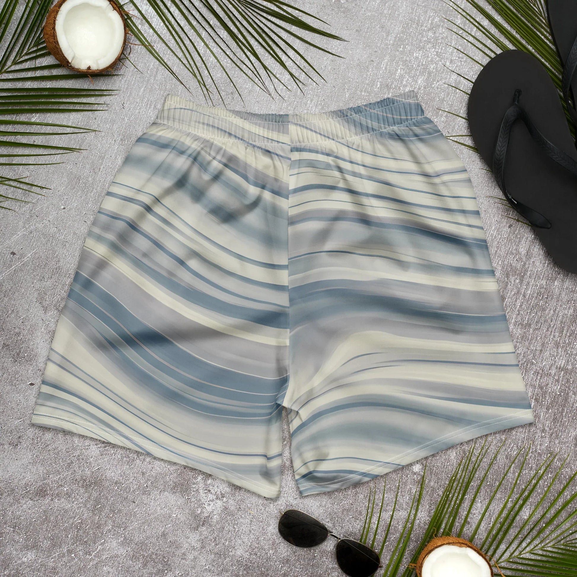 All-Over Print Unisex Athletic Long Shorts - AwRans Clothing