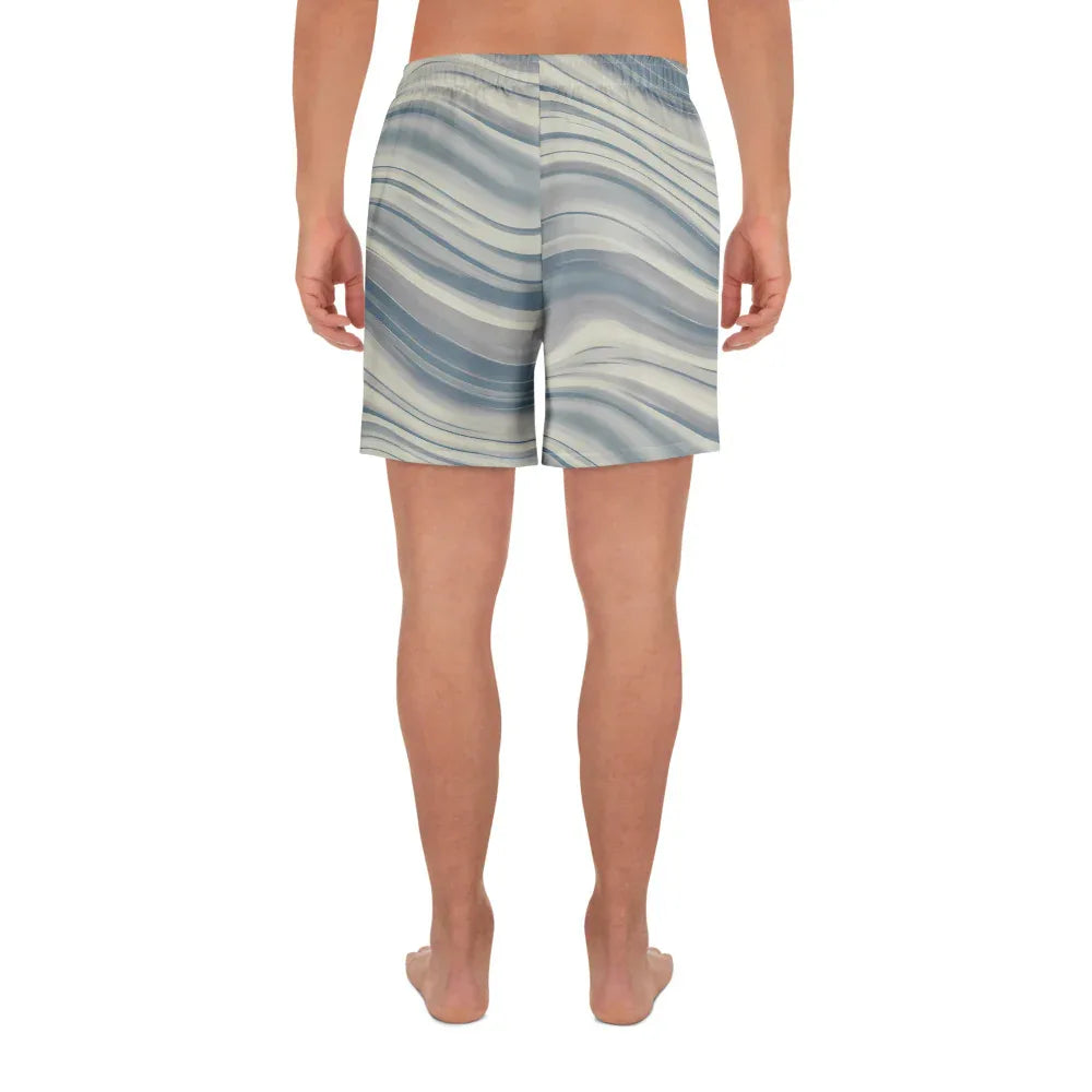 All-Over Print Unisex Athletic Long Shorts - AwRans Clothing