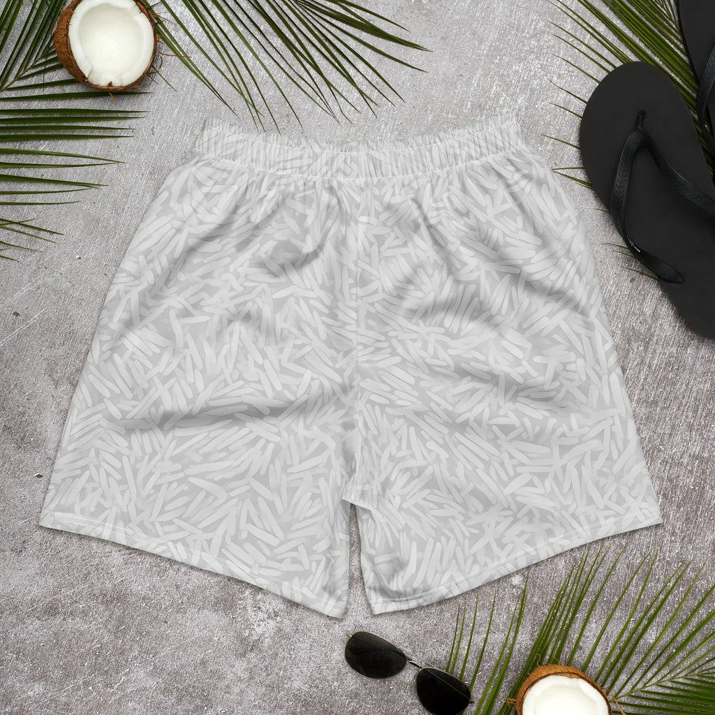 All-Over Print Unisex Athletic Long Shorts - AwRans Clothing