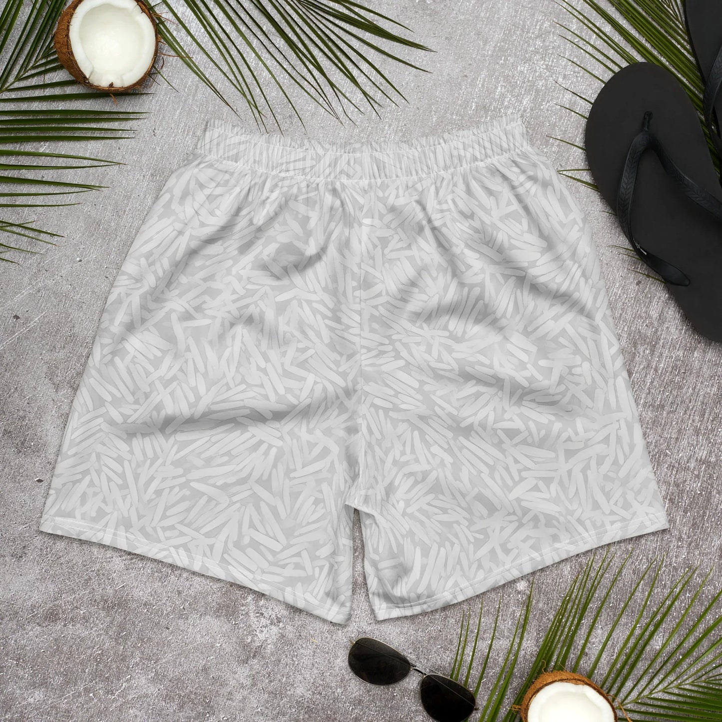 All-Over Print Unisex Athletic Long Shorts - AwRans Clothing