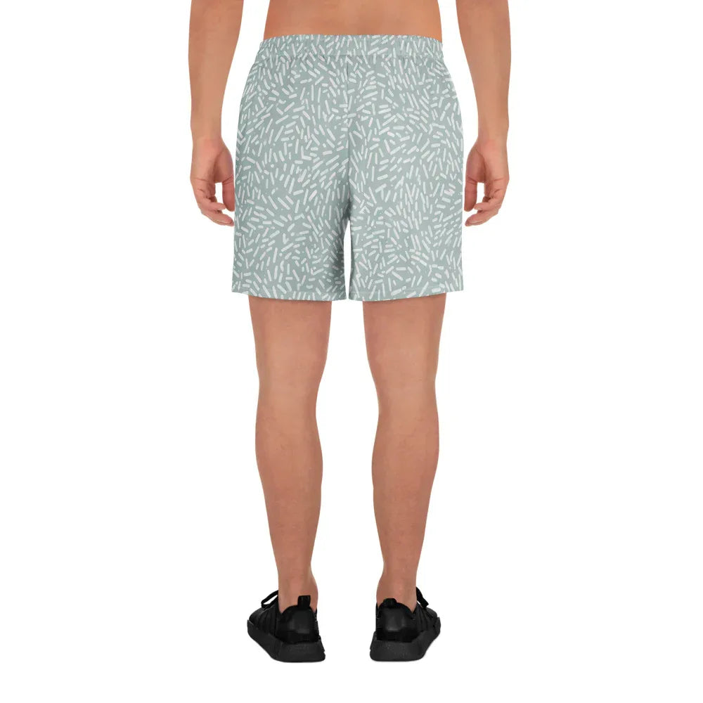 All-Over Print Unisex Athletic Long Shorts - AwRans Clothing