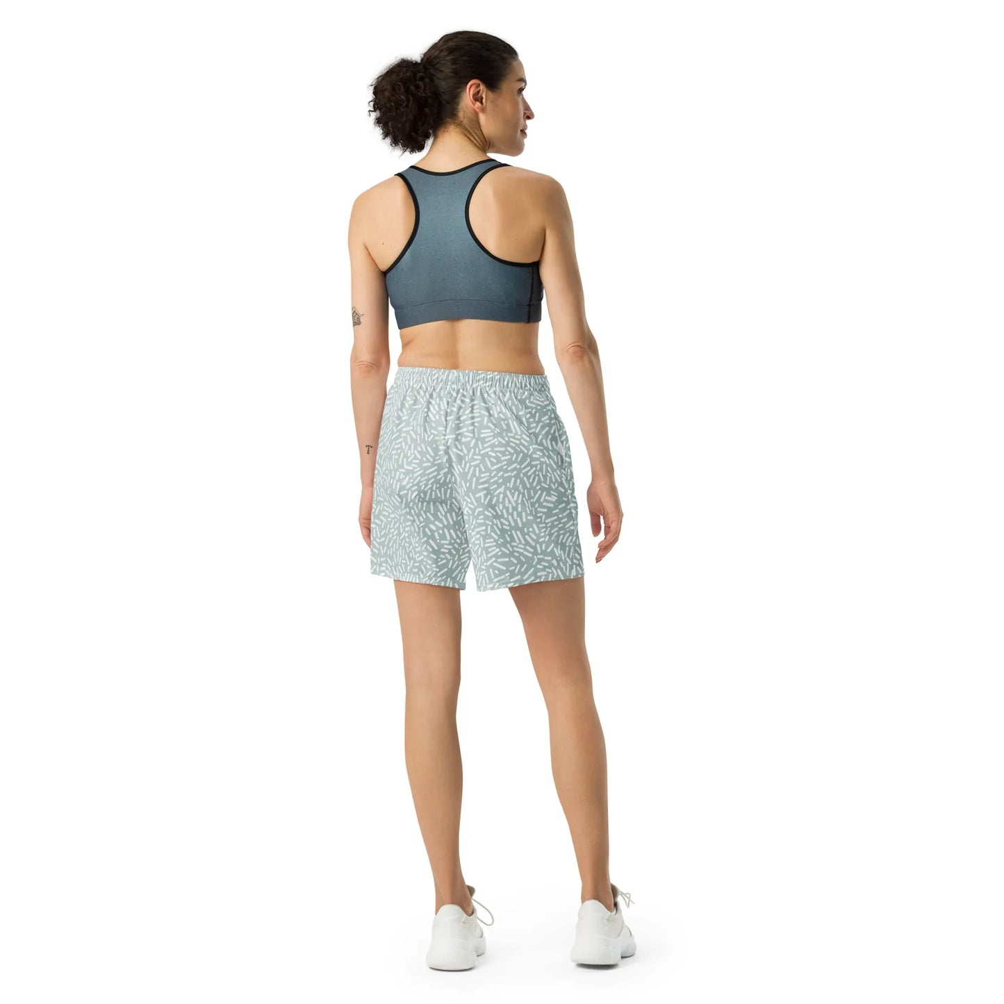 All-Over Print Unisex Athletic Long Shorts - AwRans Clothing