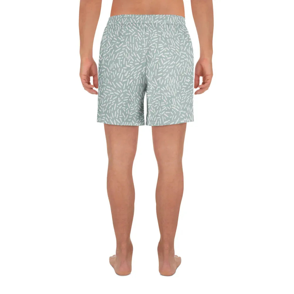 All-Over Print Unisex Athletic Long Shorts - AwRans Clothing