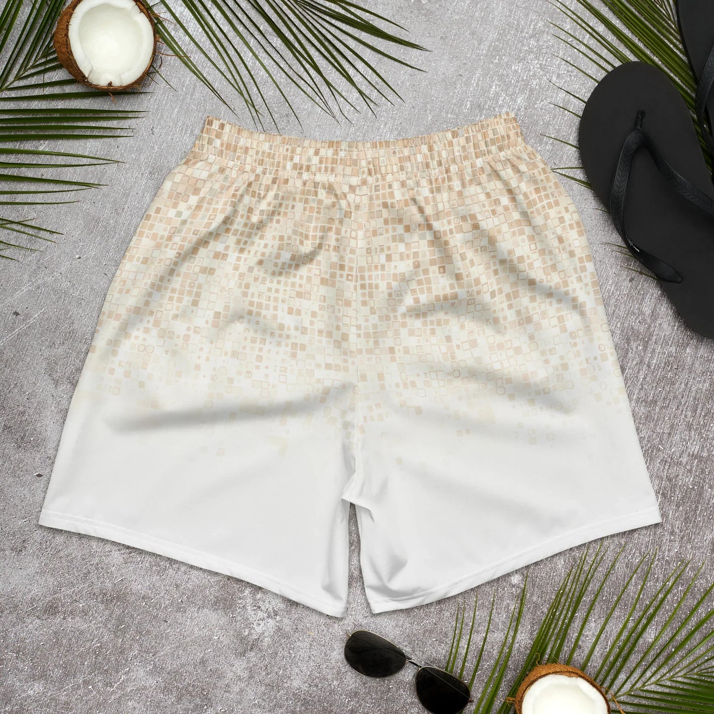 All-Over Print Unisex Athletic Long Shorts - AwRans Clothing