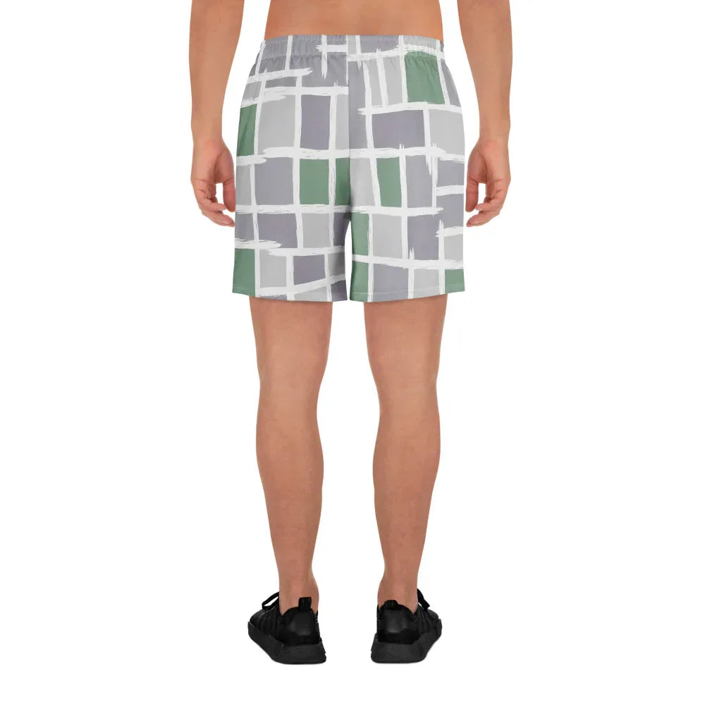 All-Over Print Unisex Athletic Long Shorts - AwRans Clothing