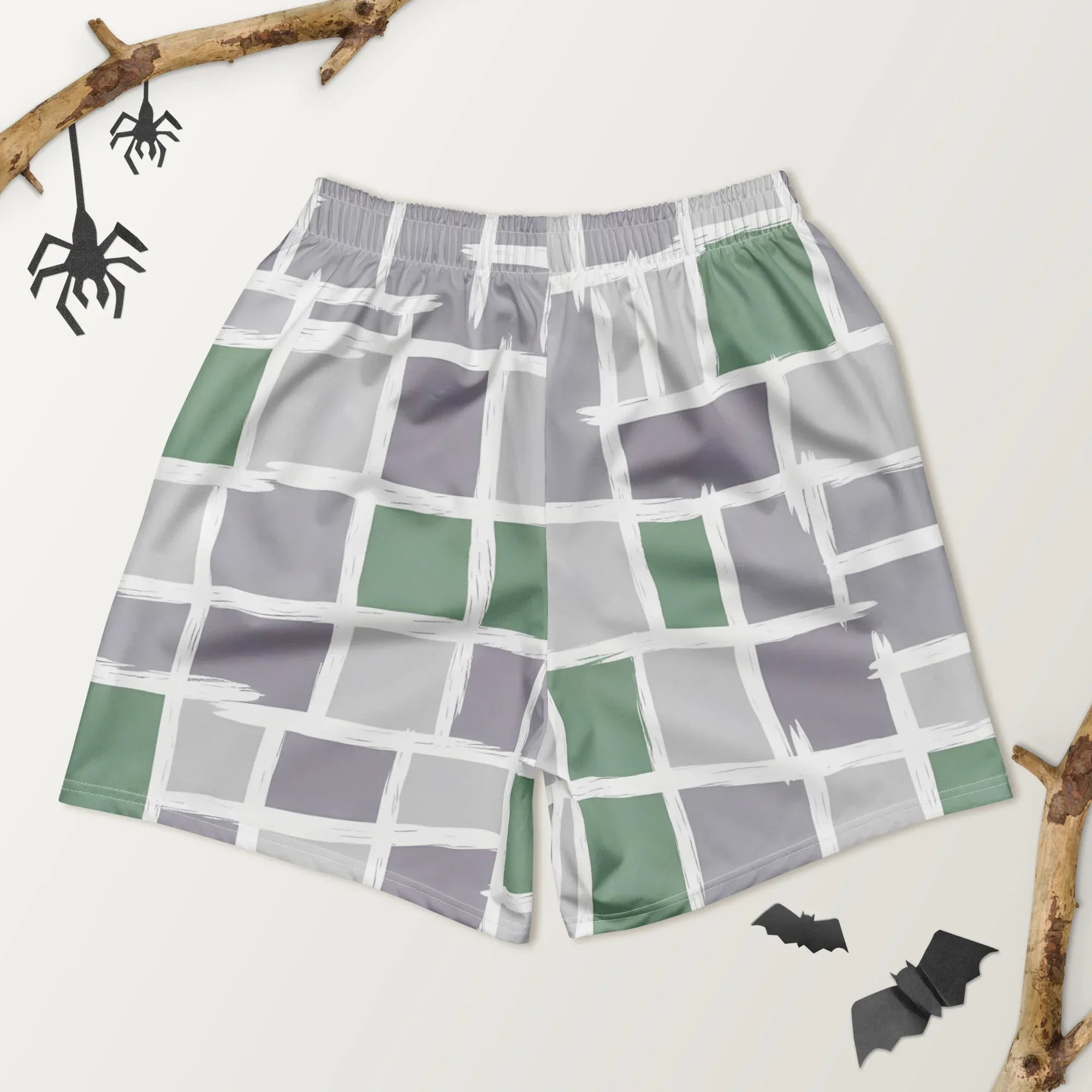 All-Over Print Unisex Athletic Long Shorts - AwRans Clothing