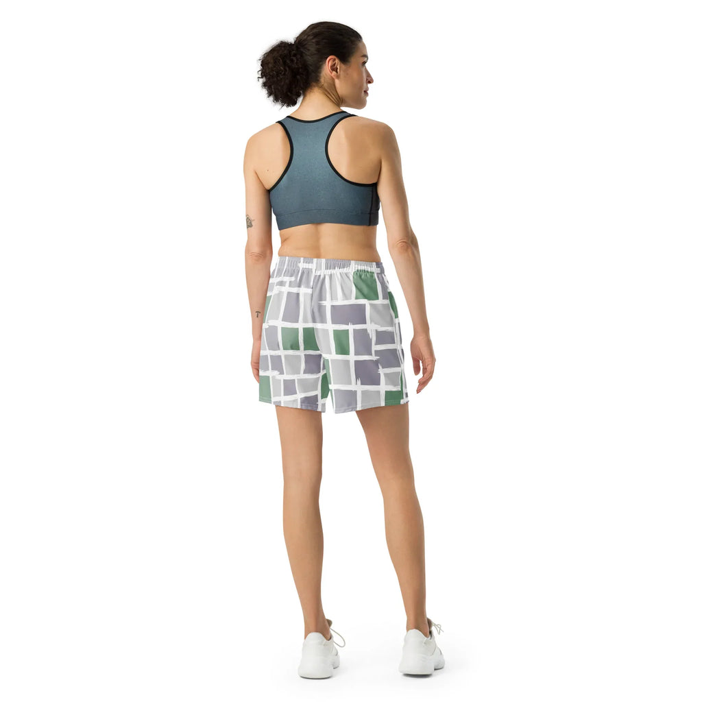 All-Over Print Unisex Athletic Long Shorts - AwRans Clothing