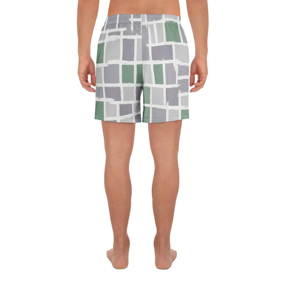 All-Over Print Unisex Athletic Long Shorts - AwRans Clothing