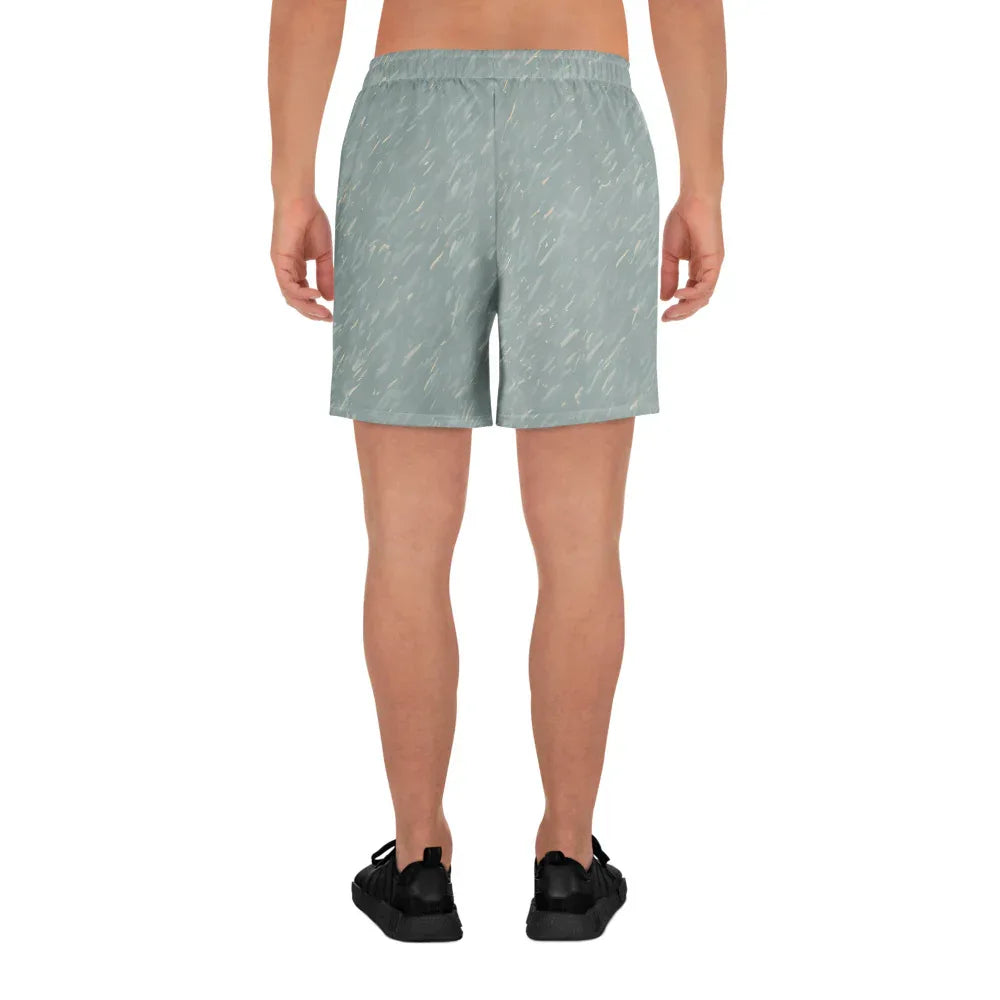 All-Over Print Unisex Athletic Long Shorts - AwRans Clothing