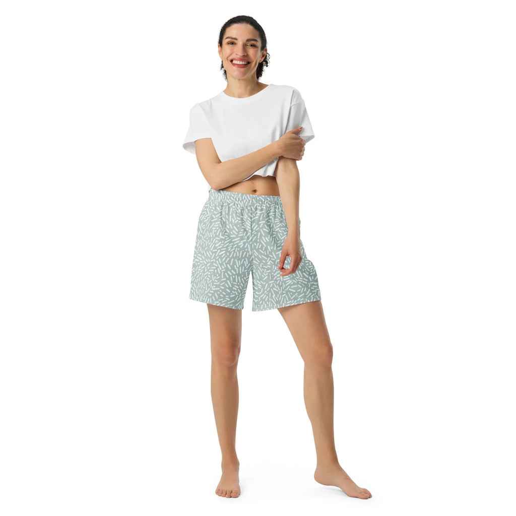 All-Over Print Unisex Athletic Long Shorts - AwRans Clothing