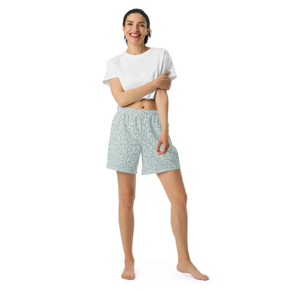 All-Over Print Unisex Athletic Long Shorts - AwRans Clothing