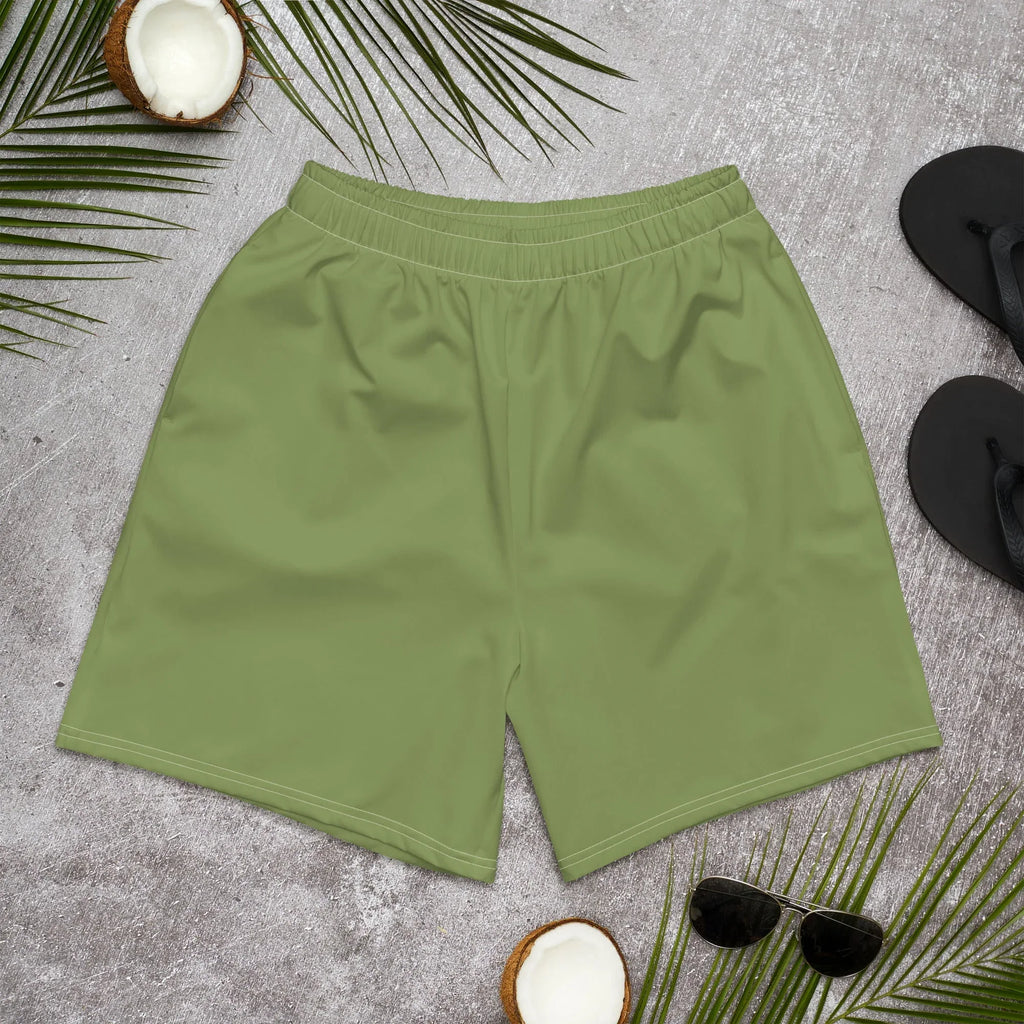 All-Over Print Unisex Athletic Long Shorts 6XL Long Shorts AwRans Clothing all-over-print-unisex-athletic-long-shorts-white-front-67534e416611a