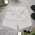 All-Over Print Unisex Athletic Long Shorts 6XL Long Shorts AwRans Clothing all-over-print-unisex-athletic-long-shorts-white-front-675353b2a1675